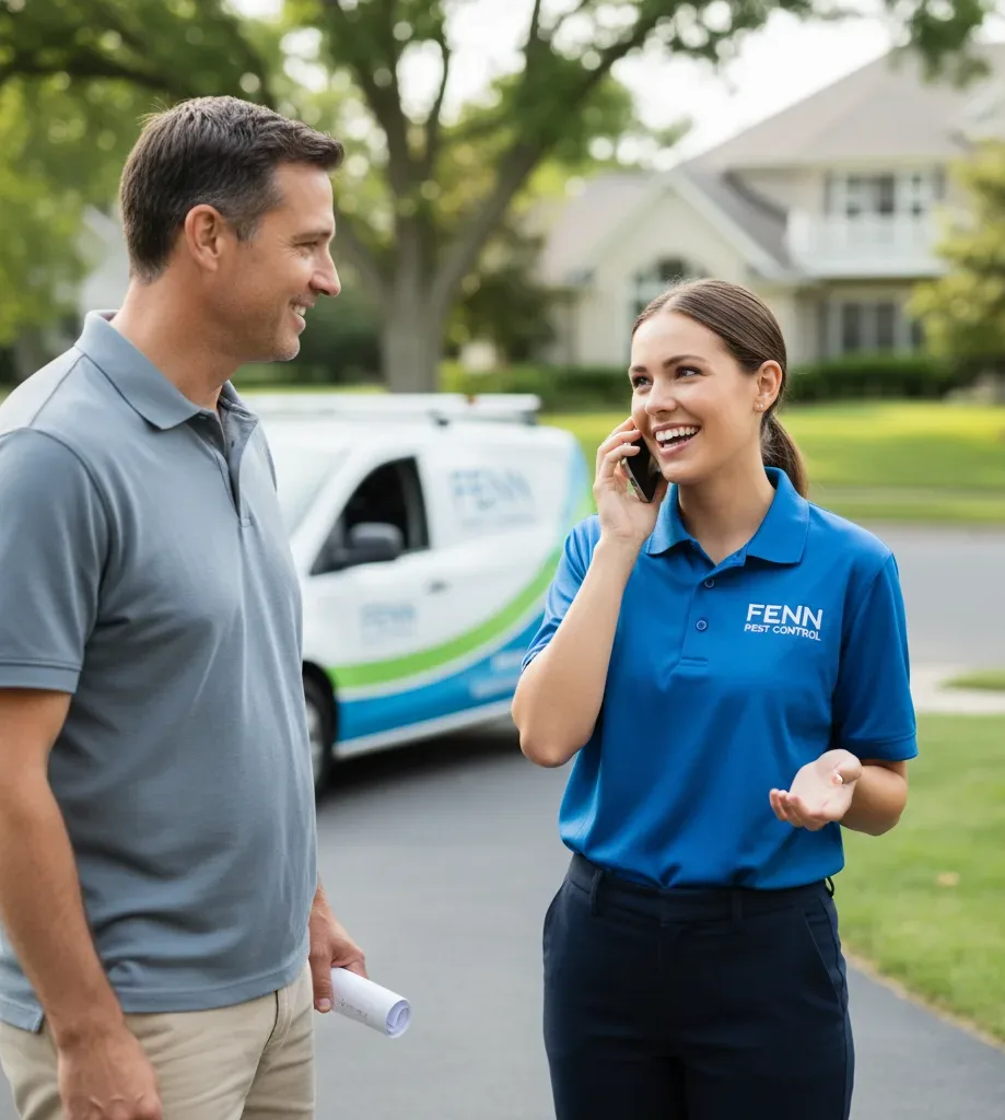 Fenn Pest Control customer support in Aubrey